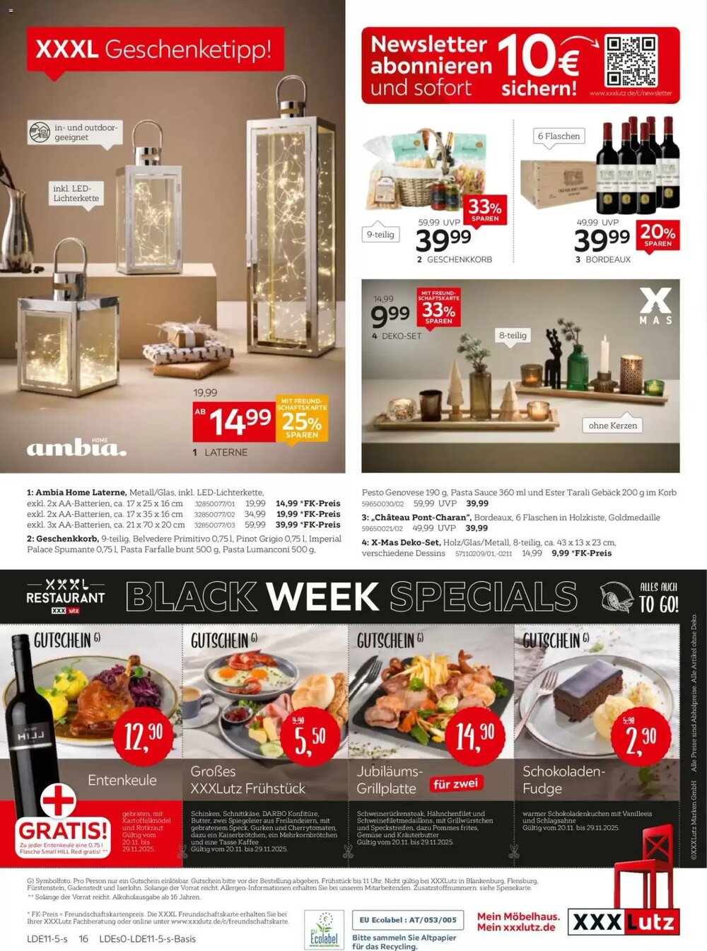 XXXLutz Prospekt (ab 16.11.2025) zum Blättern - Seite 16