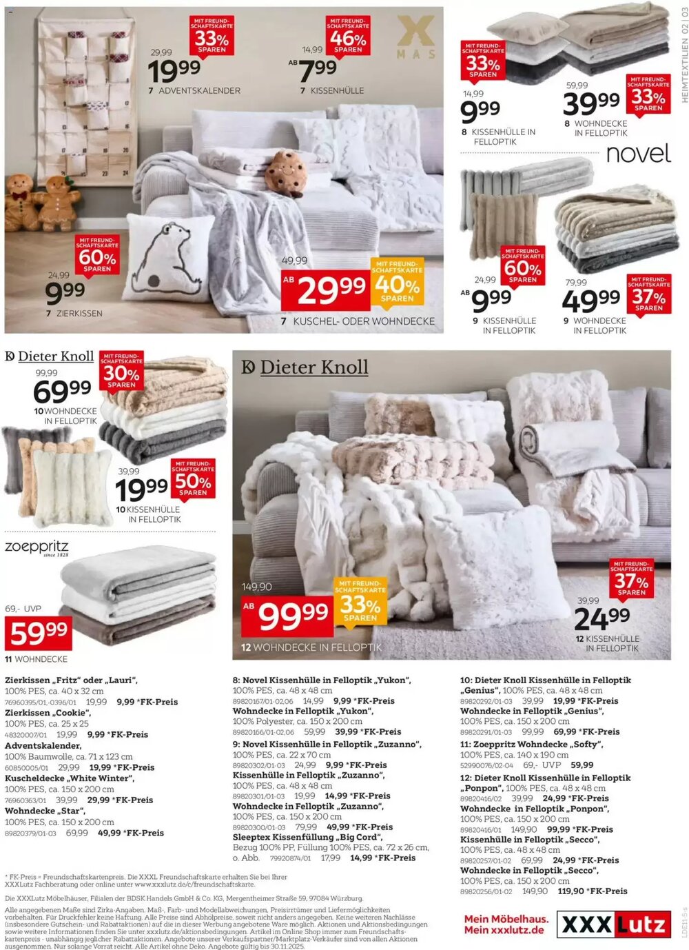 XXXLutz Prospekt (ab 16.11.2025) zum Blättern - Seite 3