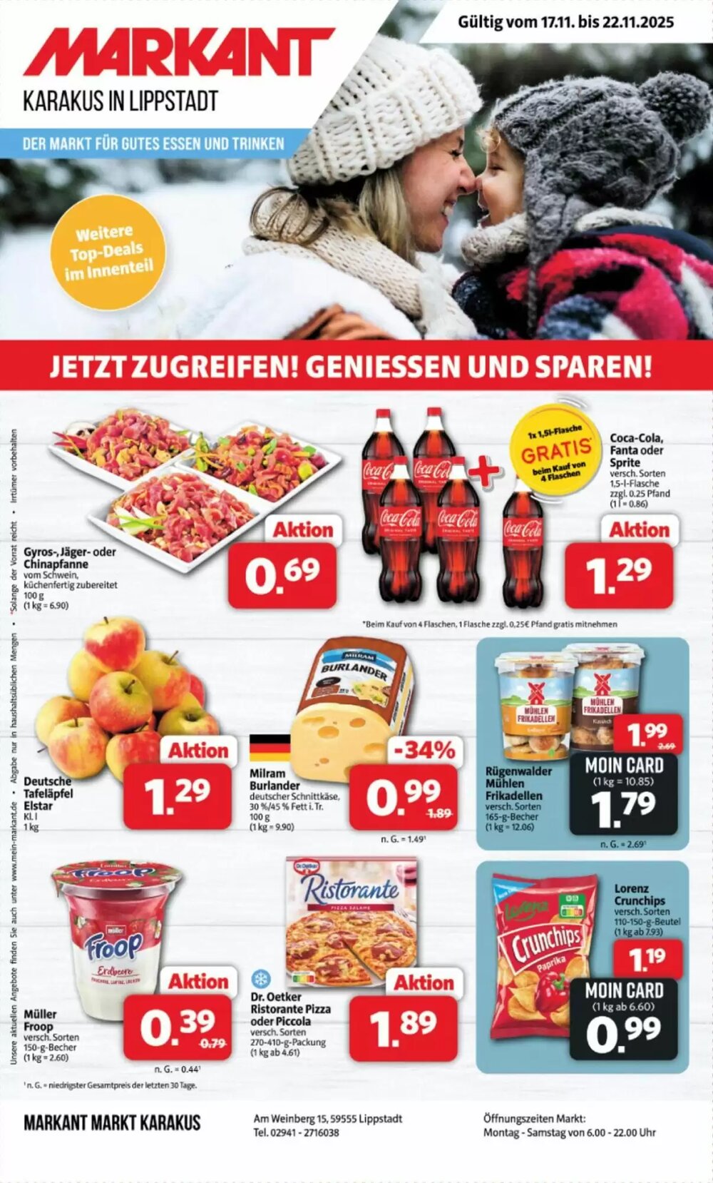 Markant Prospekt (ab 16.11.2025) zum Blättern - Seite 1