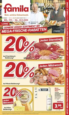 Famila Nord West Prospekt (ab 16.11.2025) zum Blättern