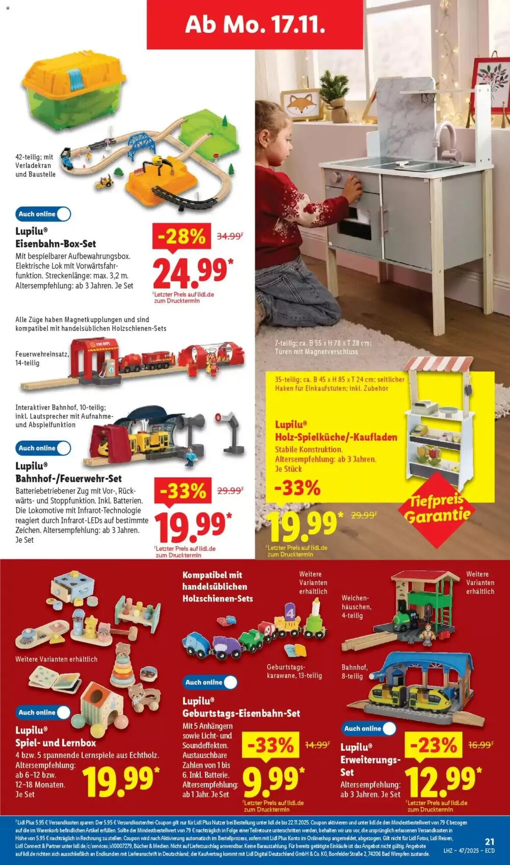Lidl Prospekt (ab 17.11.2025) zum Blättern - Seite 33