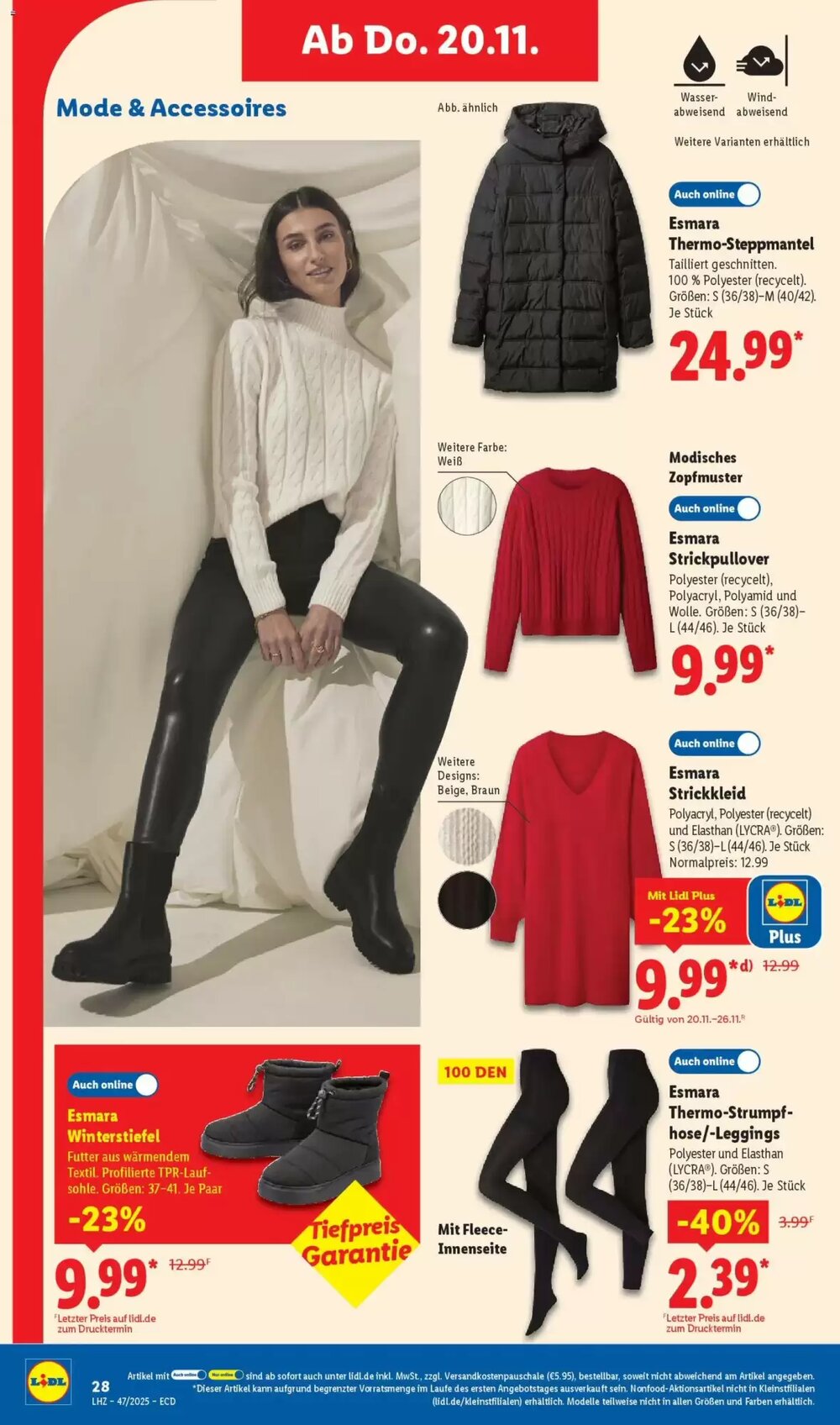 Lidl Prospekt (ab 17.11.2025) zum Blättern - Seite 40