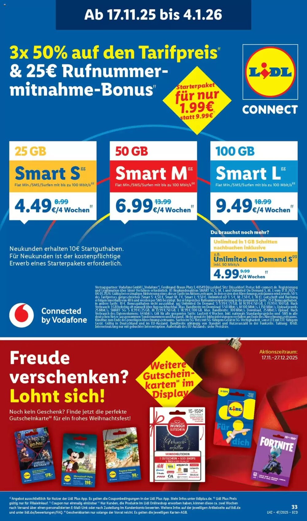 Lidl Prospekt (ab 17.11.2025) zum Blättern - Seite 45