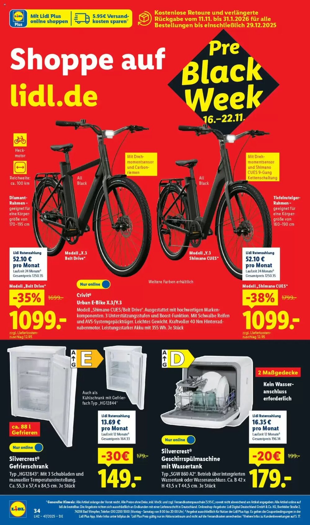 Lidl Prospekt (ab 17.11.2025) zum Blättern - Seite 46