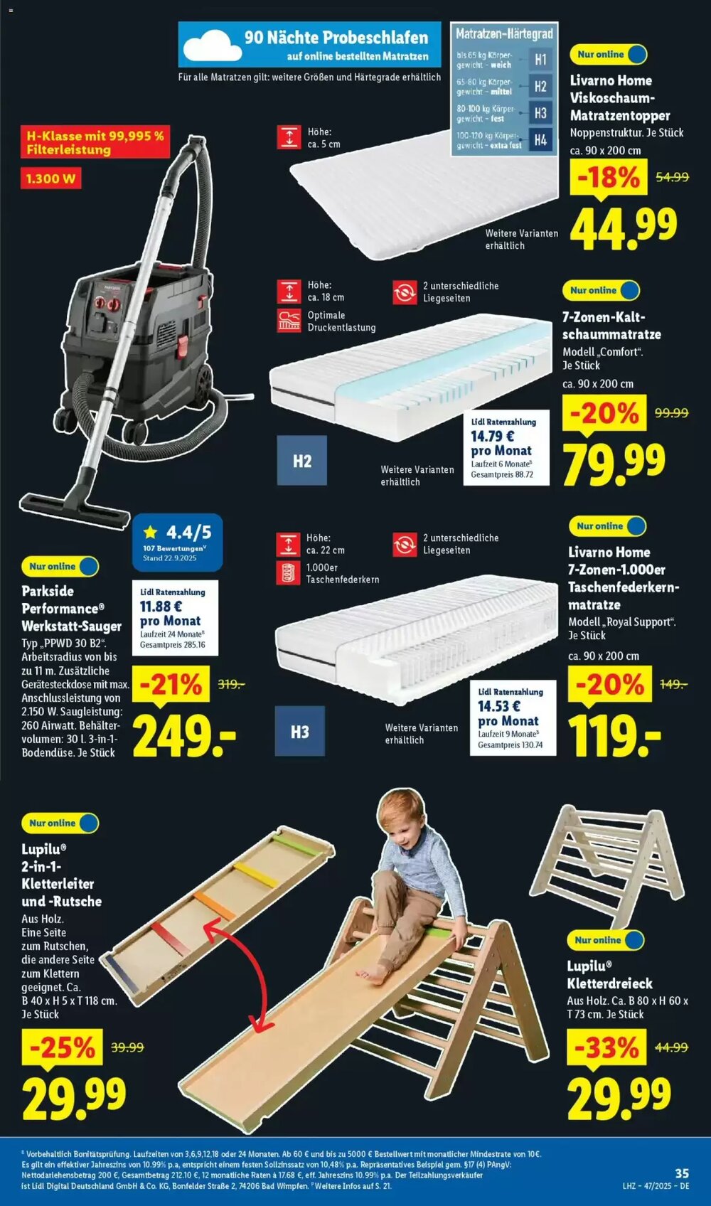 Lidl Prospekt (ab 17.11.2025) zum Blättern - Seite 47