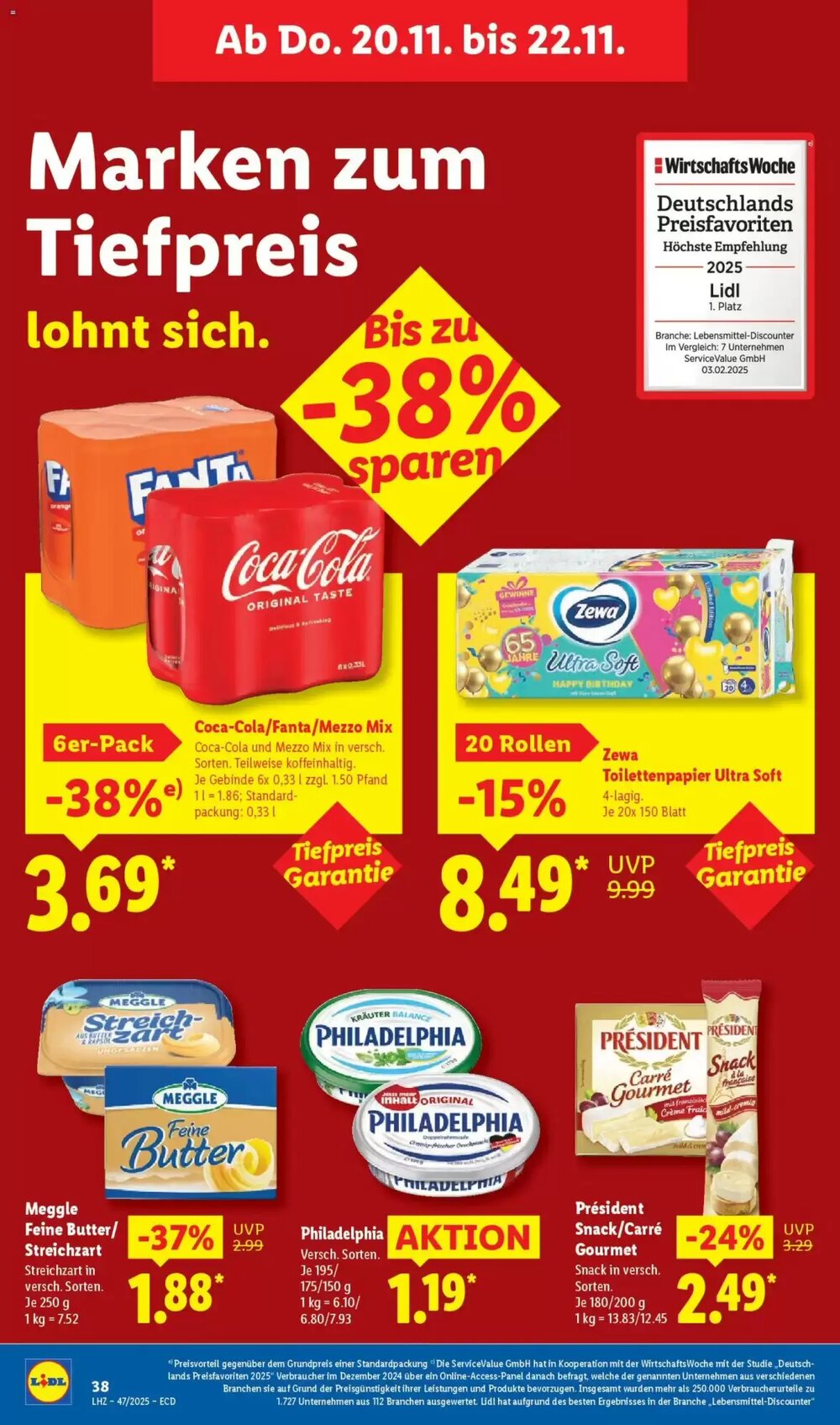 Lidl Prospekt (ab 17.11.2025) zum Blättern - Seite 56