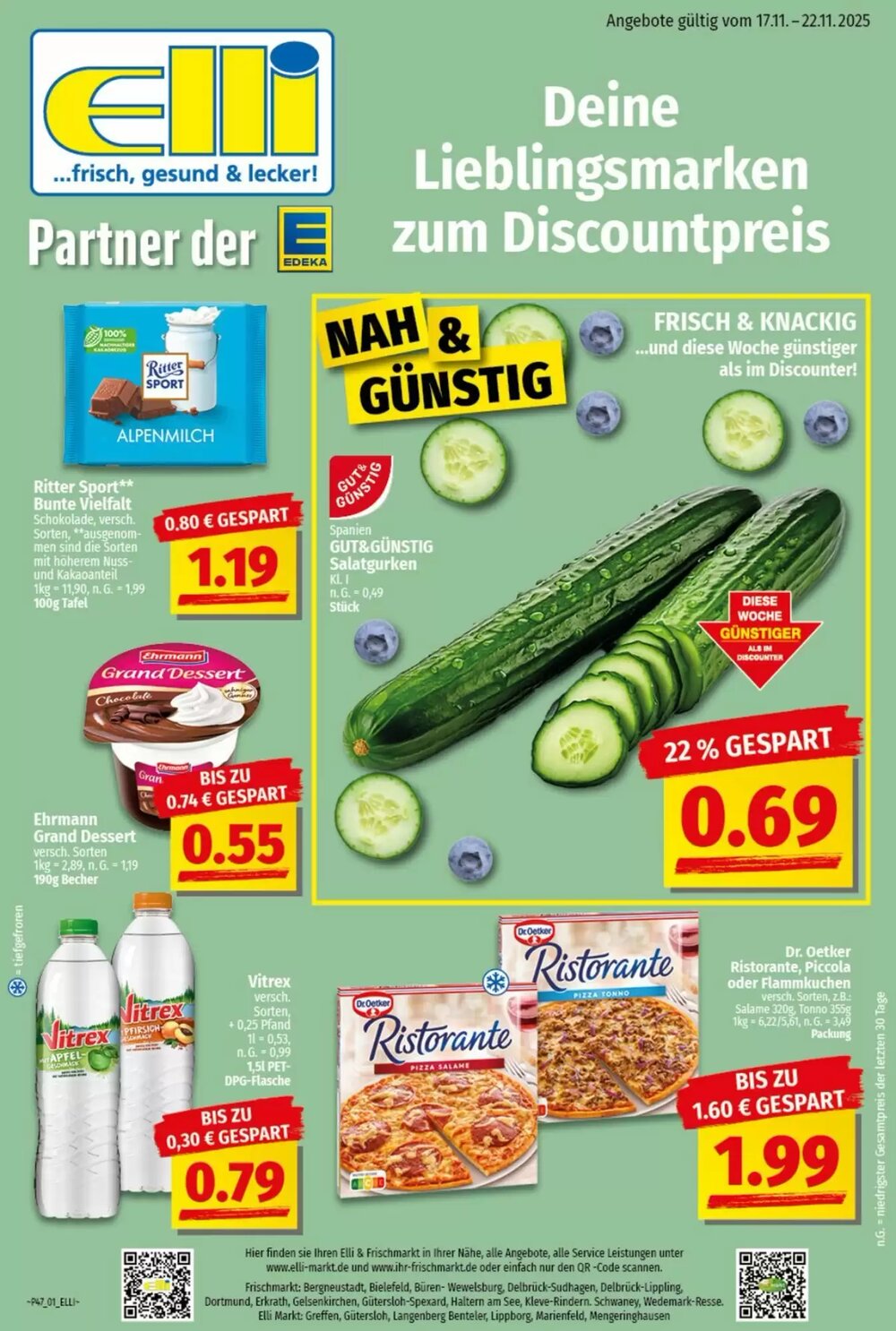 Elli Markt Prospekt (ab 17.11.2025) zum Blättern - Seite 1