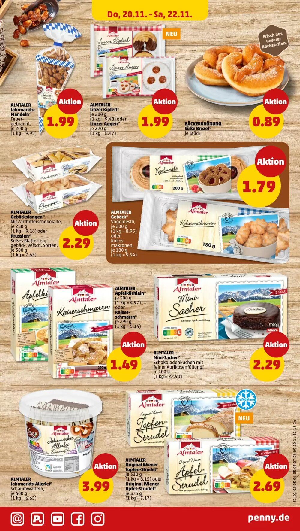 PENNY Prospekt (ab 17.11.2025) zum Blättern - Seite 39