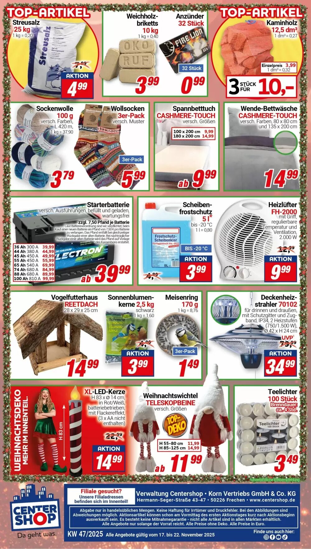 CENTERSHOP Prospekt (ab 17.11.2025) zum Blättern - Seite 20