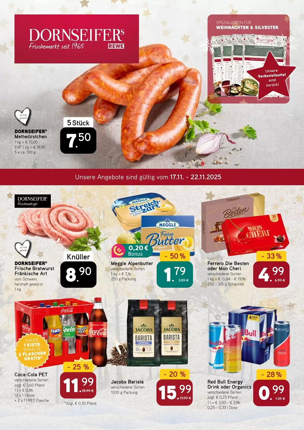 Dornseifer Prospekt (ab 17.11.2025) zum Blättern - Seite 1