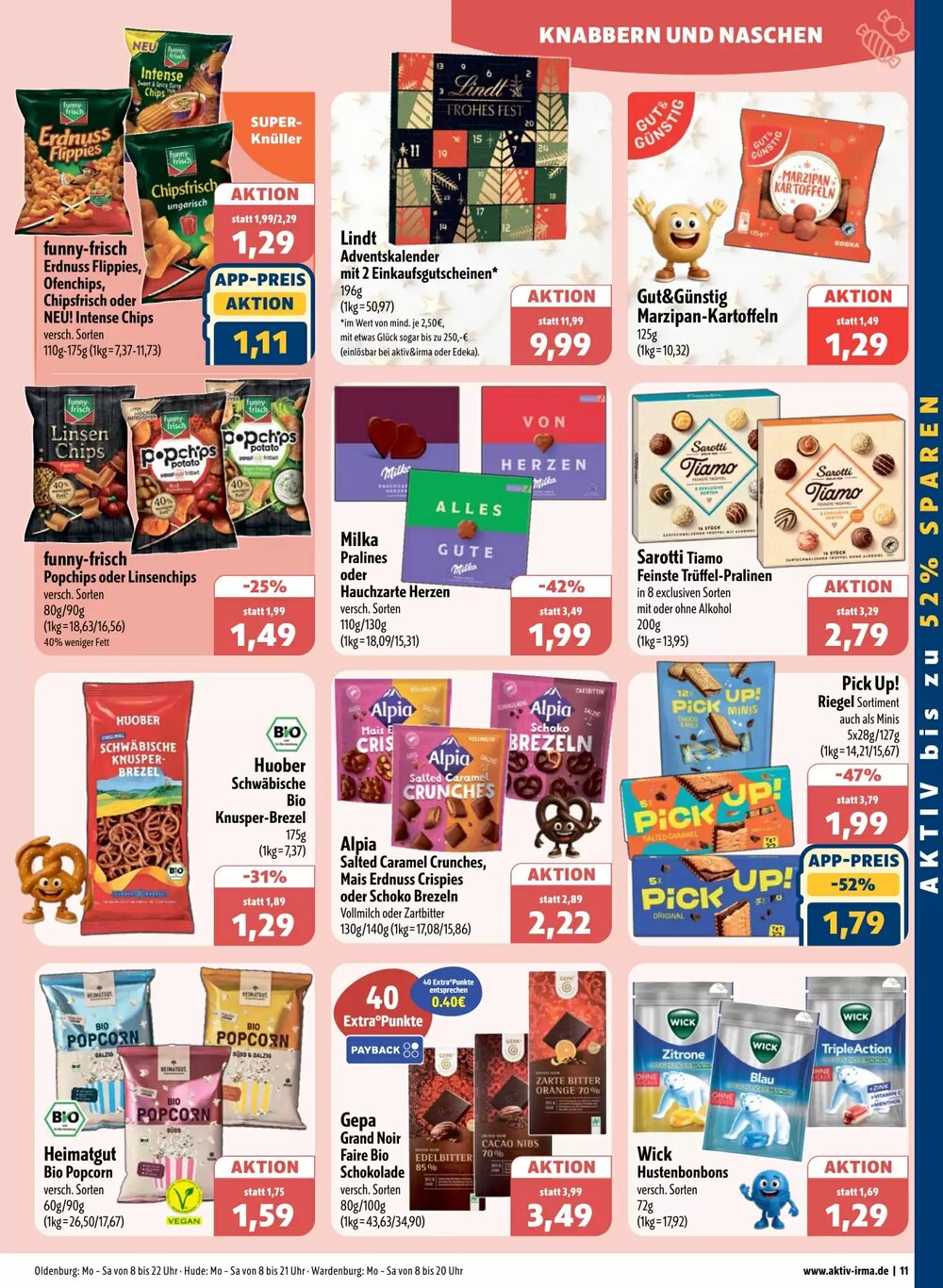 Aktiv Irma Prospekt (ab 17.11.2025) zum Blättern - Seite 11