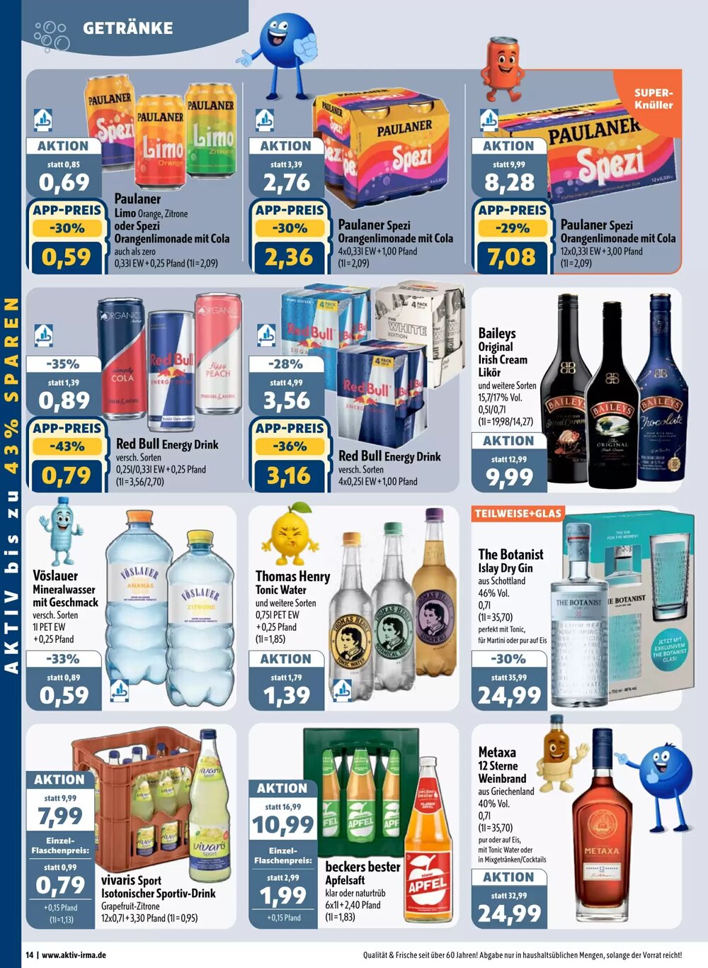 Aktiv Irma Prospekt (ab 17.11.2025) zum Blättern - Seite 14