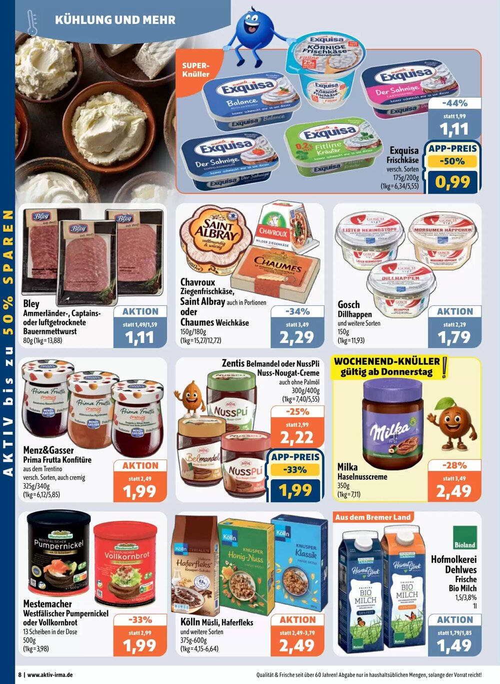 Aktiv Irma Prospekt (ab 17.11.2025) zum Blättern - Seite 8