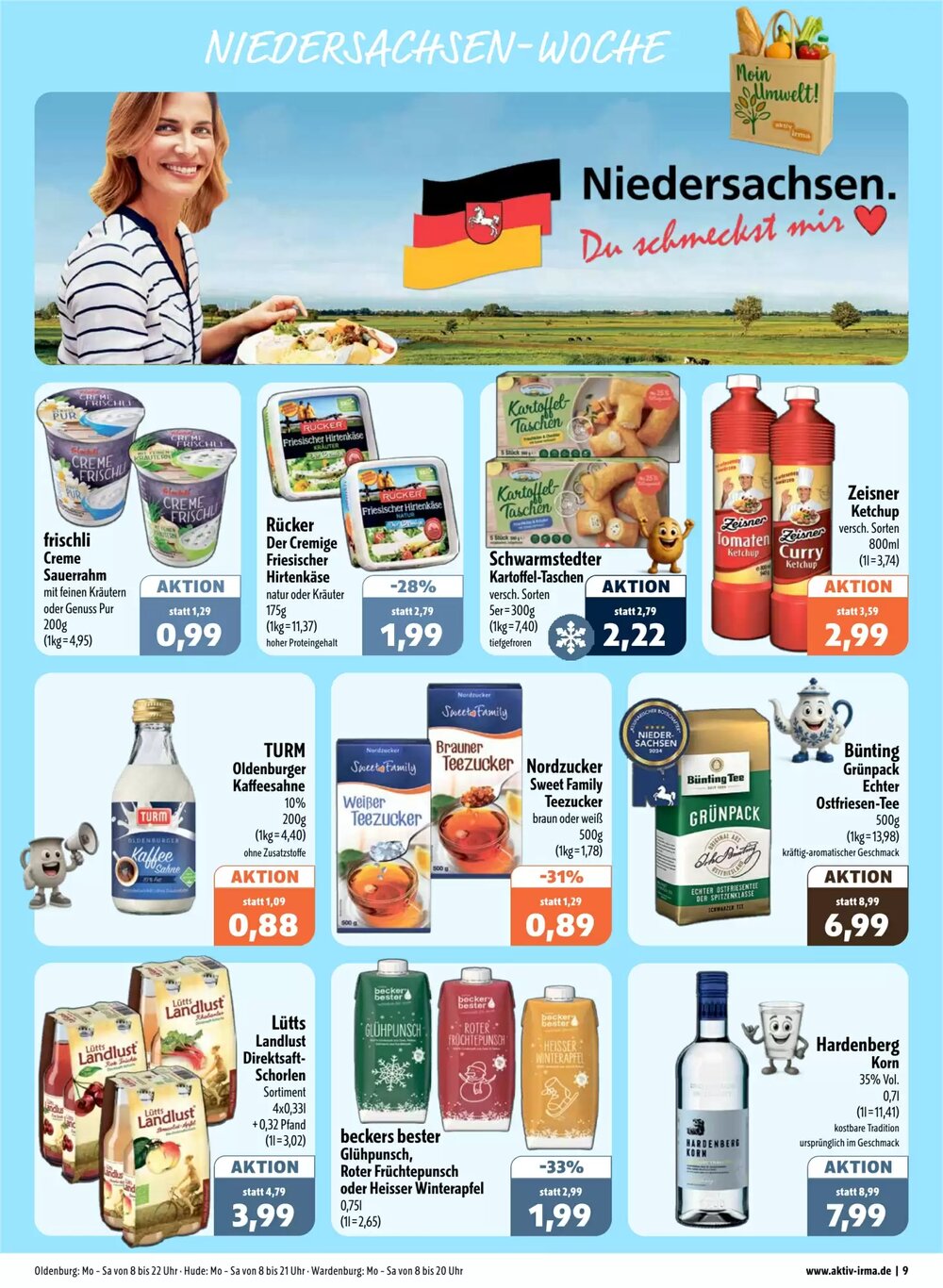 Aktiv Irma Prospekt (ab 17.11.2025) zum Blättern - Seite 9