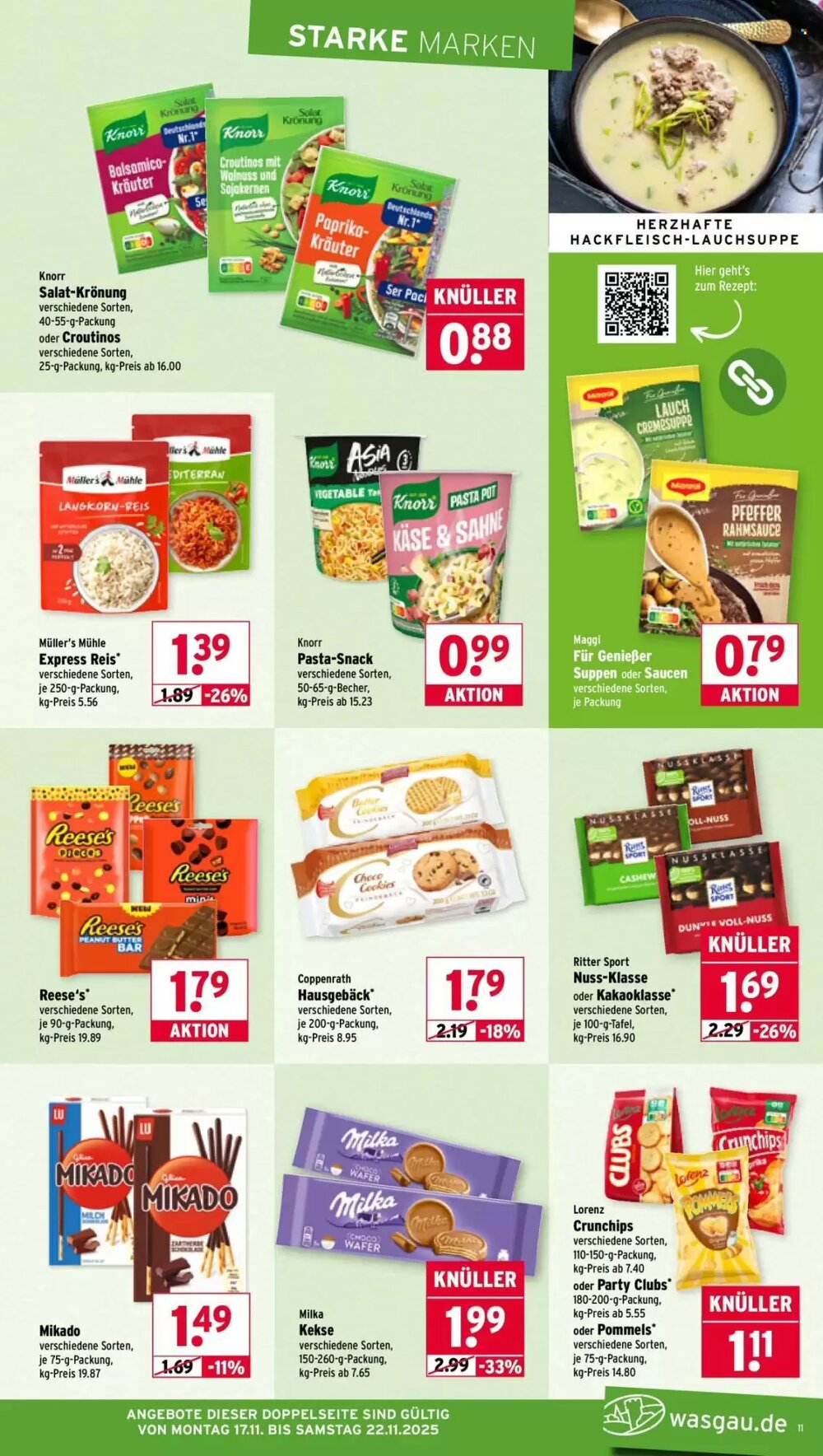 Wasgau Prospekt (ab 17.11.2025) zum Blättern - Seite 11