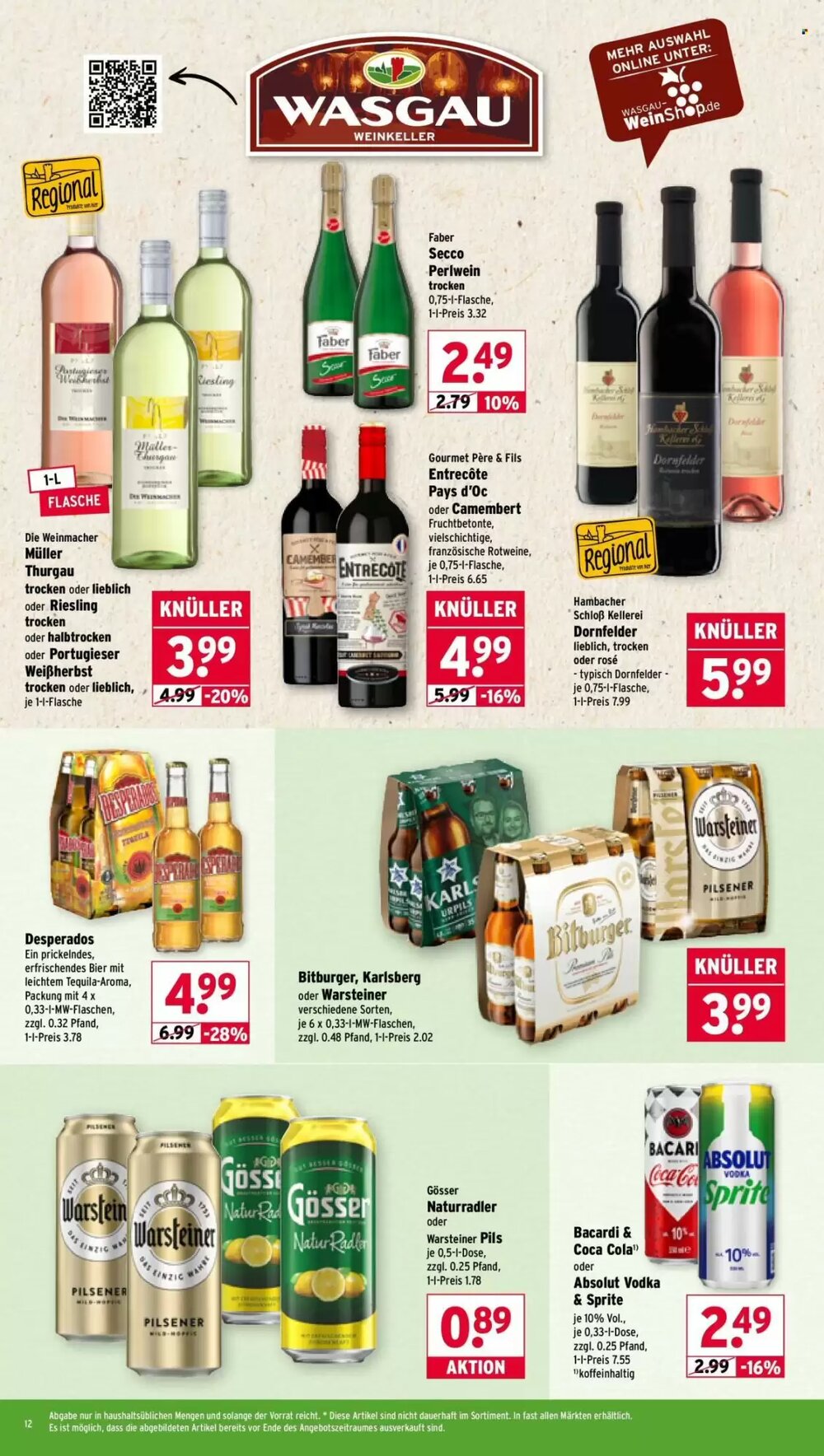Wasgau Prospekt (ab 17.11.2025) zum Blättern - Seite 12