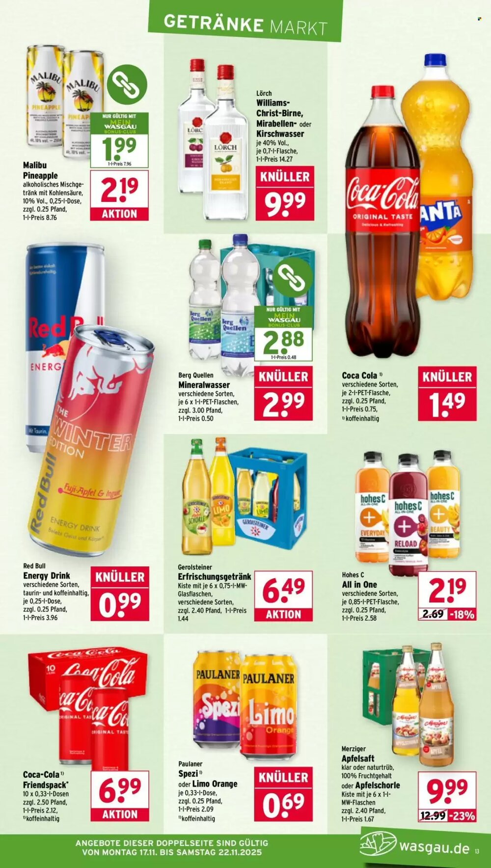 Wasgau Prospekt (ab 17.11.2025) zum Blättern - Seite 13