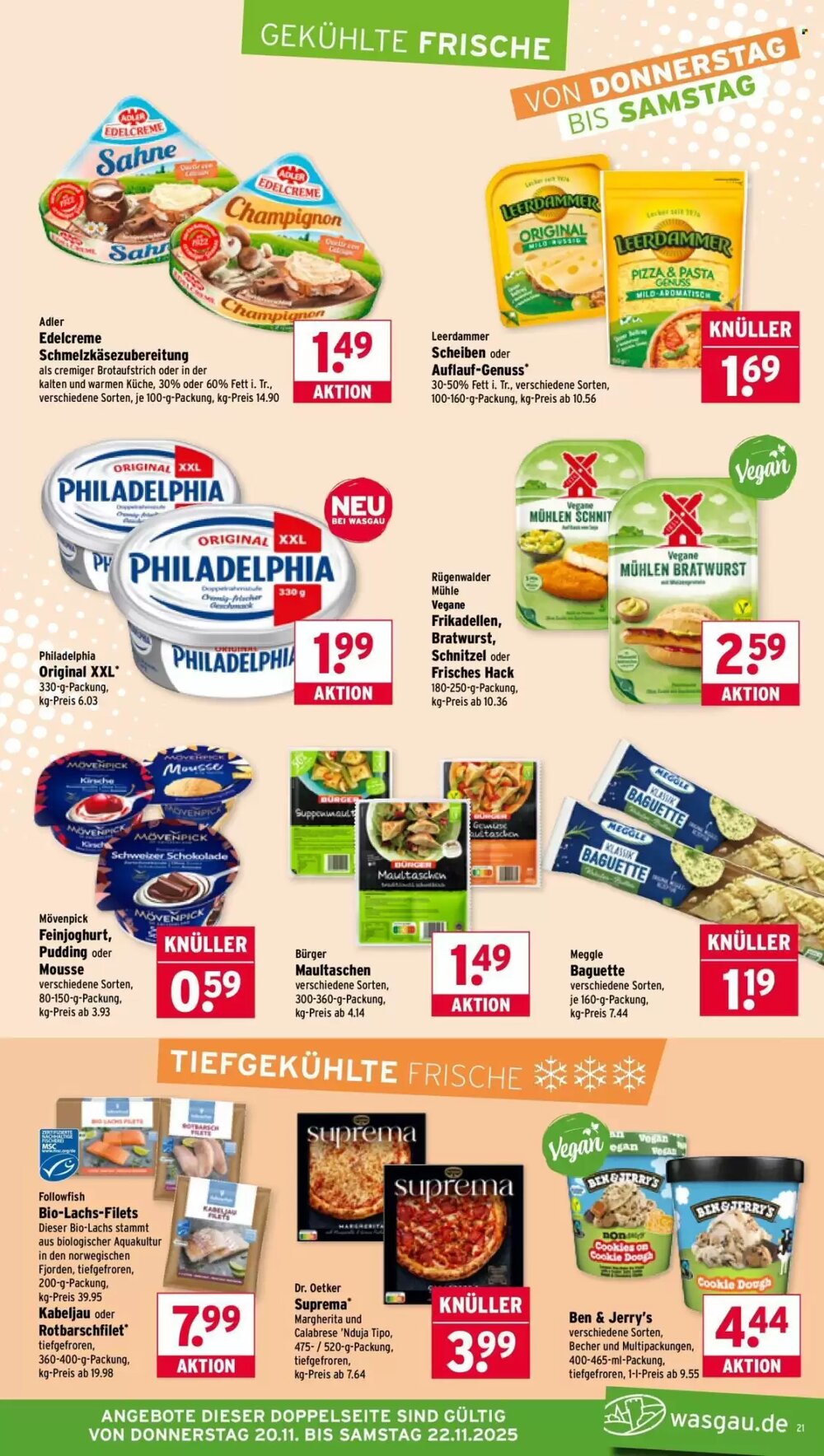 Wasgau Prospekt (ab 17.11.2025) zum Blättern - Seite 21