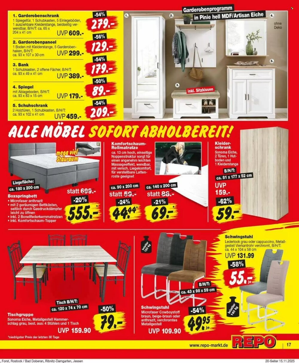 Repo Markt Prospekt (ab 17.11.2025) zum Blättern - Seite 17