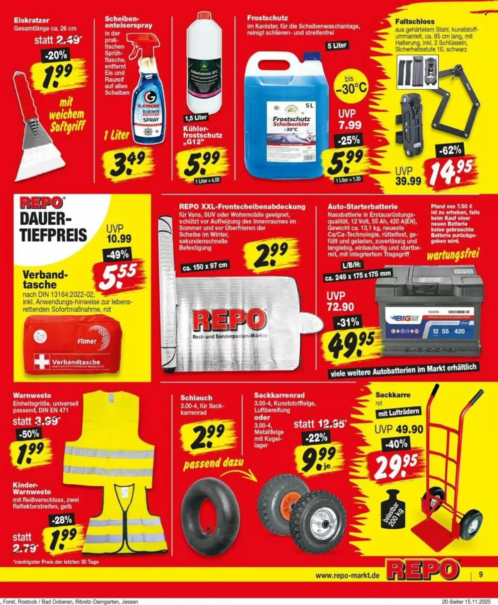 Repo Markt Prospekt (ab 17.11.2025) zum Blättern - Seite 9