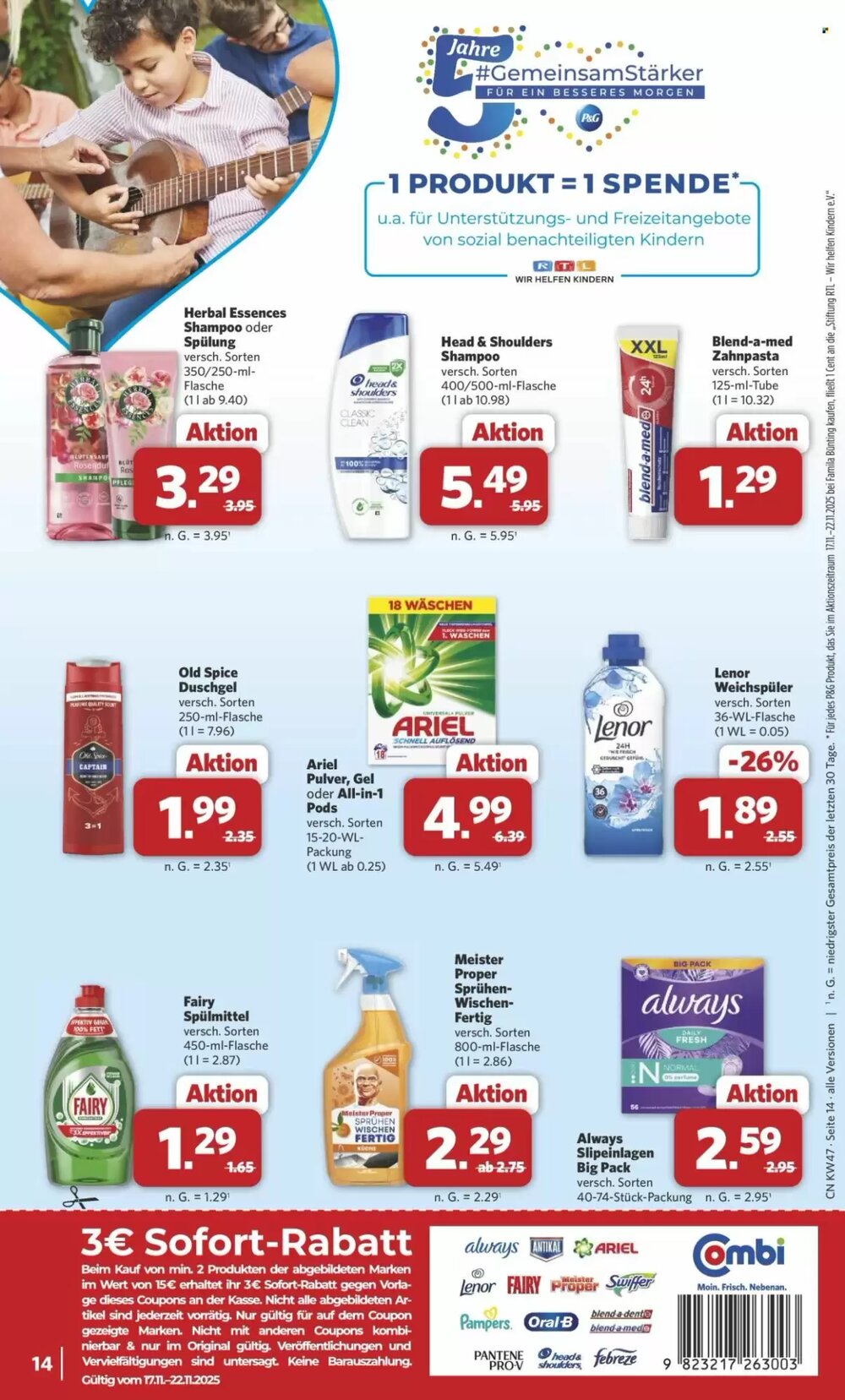 Combi Prospekt (ab 17.11.2025) zum Blättern - Seite 14
