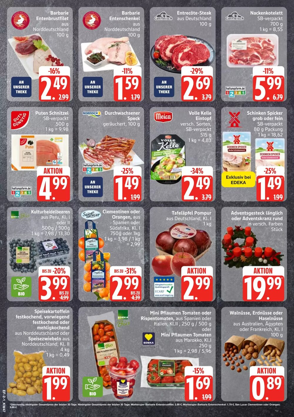 Edeka Frischemarkt Prospekt (ab 17.11.2025) zum Blättern - Seite 2