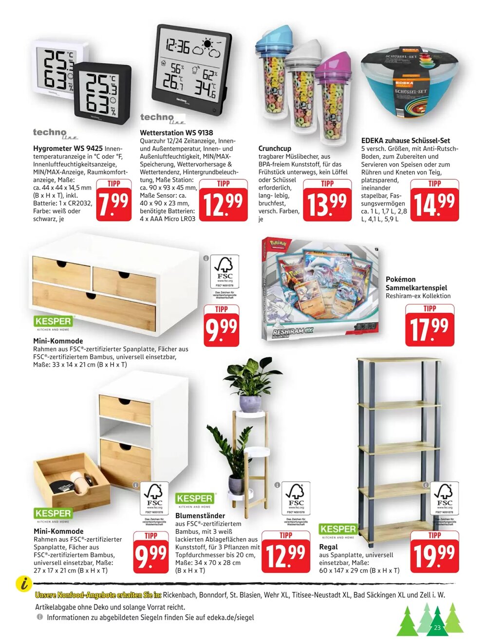 Schmidt's Märkte Prospekt (ab 17.11.2025) zum Blättern - Seite 23