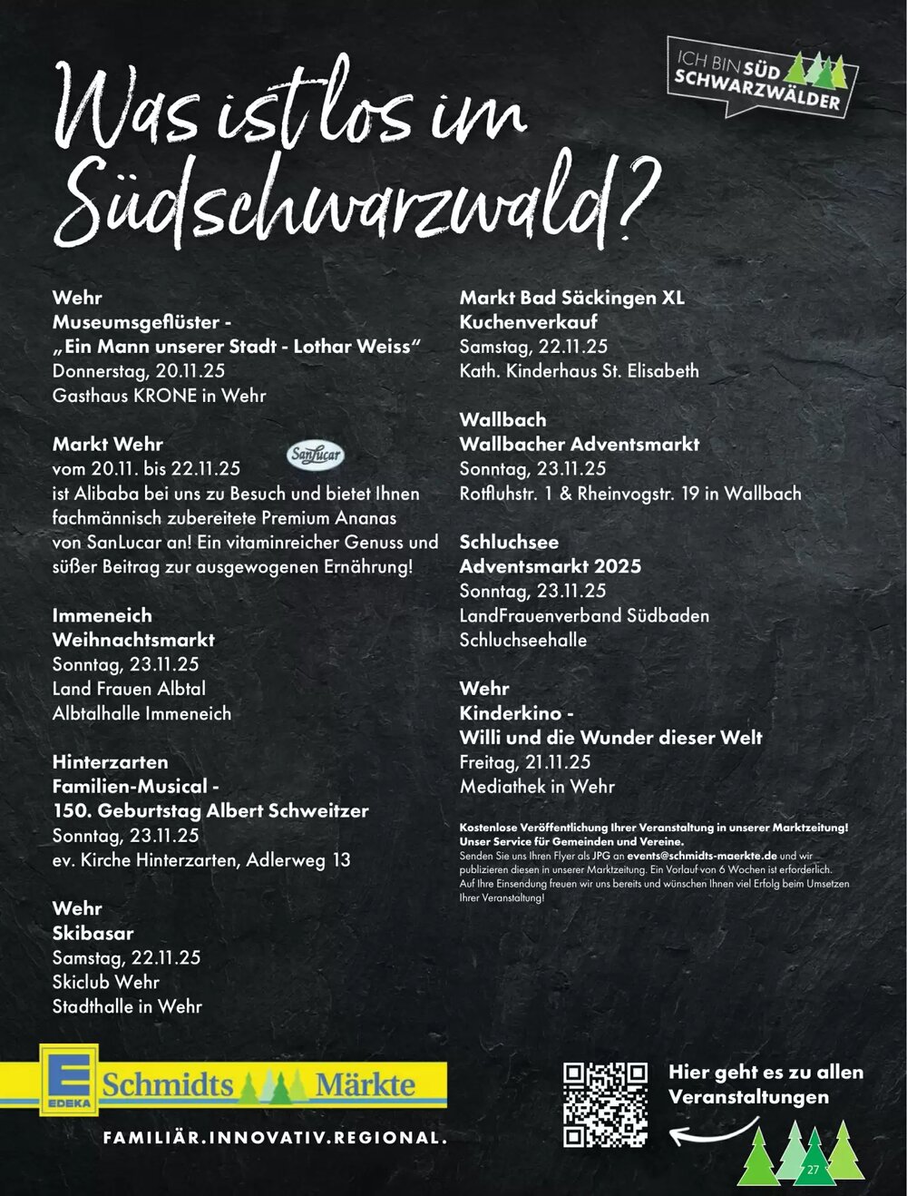 Schmidt's Märkte Prospekt (ab 17.11.2025) zum Blättern - Seite 27