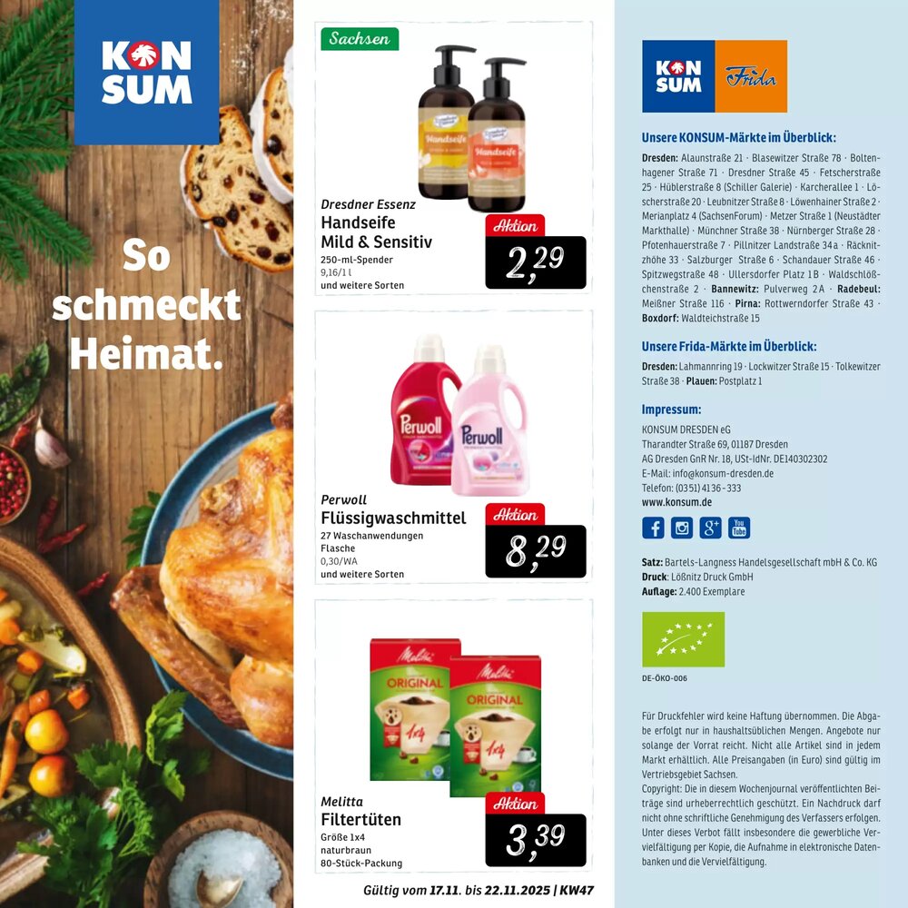 KONSUM Prospekt (ab 17.11.2025) zum Blättern - Seite 12