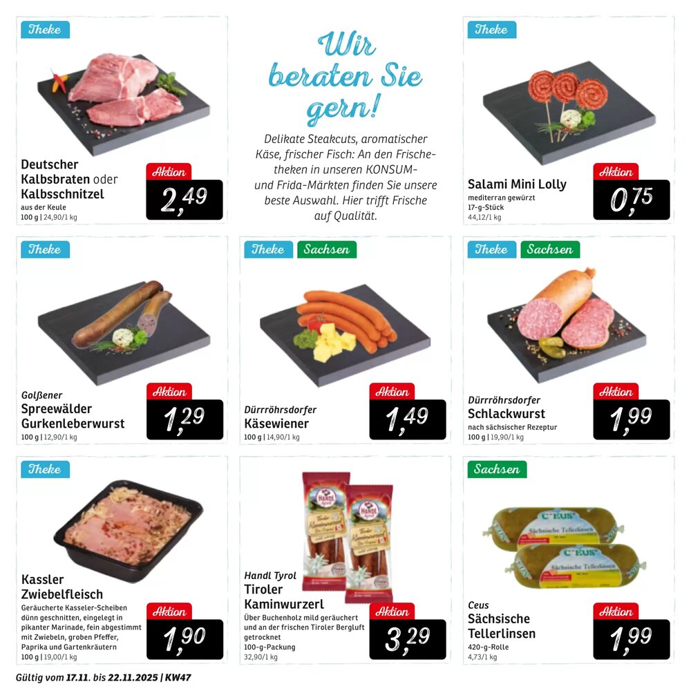 KONSUM Prospekt (ab 17.11.2025) zum Blättern - Seite 4