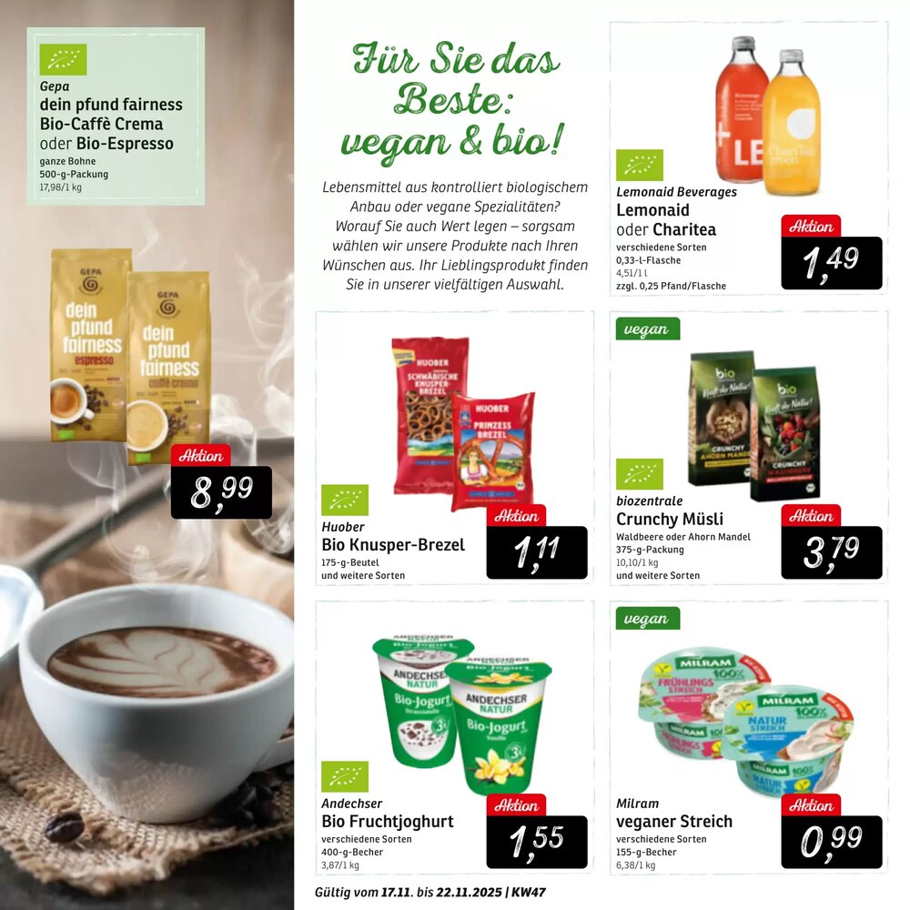 KONSUM Prospekt (ab 17.11.2025) zum Blättern - Seite 6