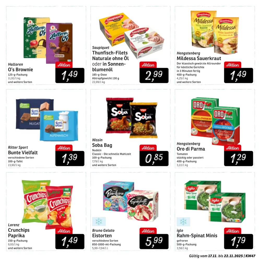 KONSUM Prospekt (ab 17.11.2025) zum Blättern - Seite 9