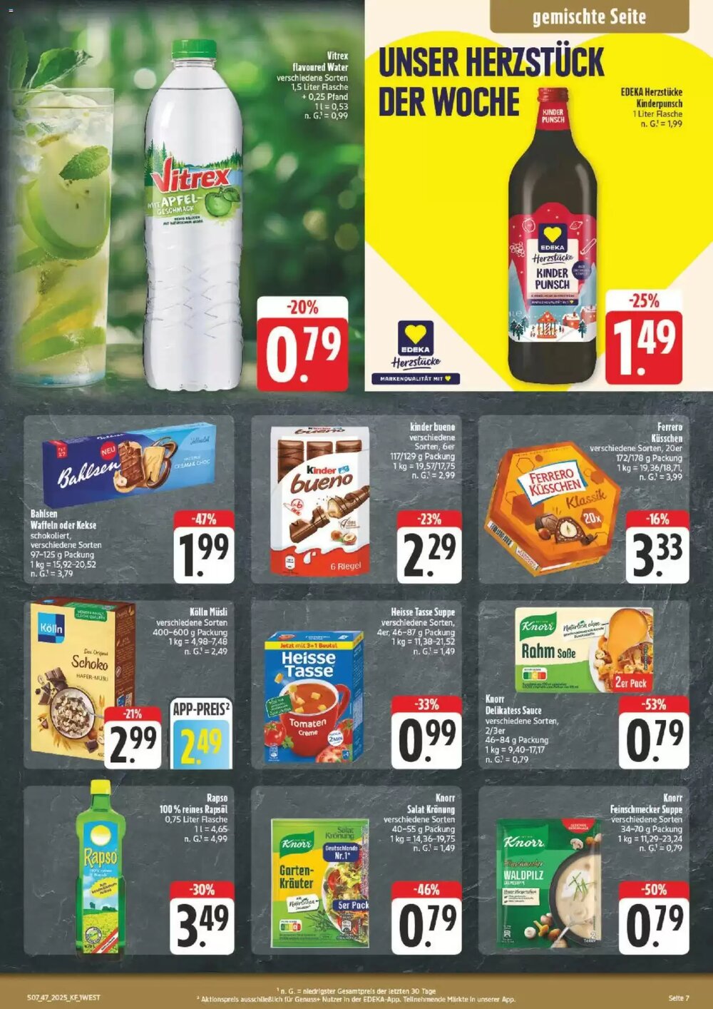 nah & gut Prospekt (ab 17.11.2025) zum Blättern - Seite 7