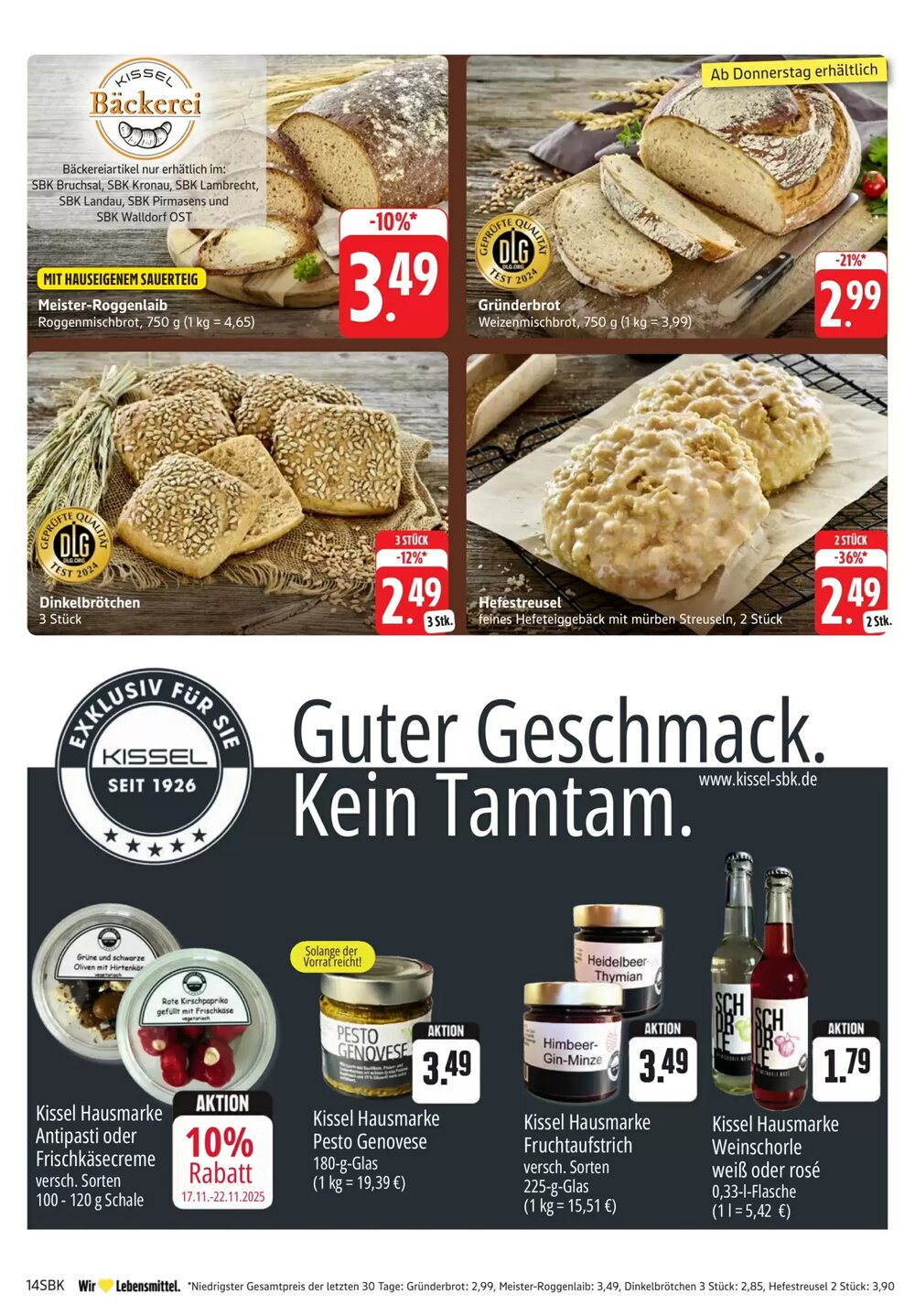 SBK Prospekt (ab 17.11.2025) zum Blättern - Seite 14