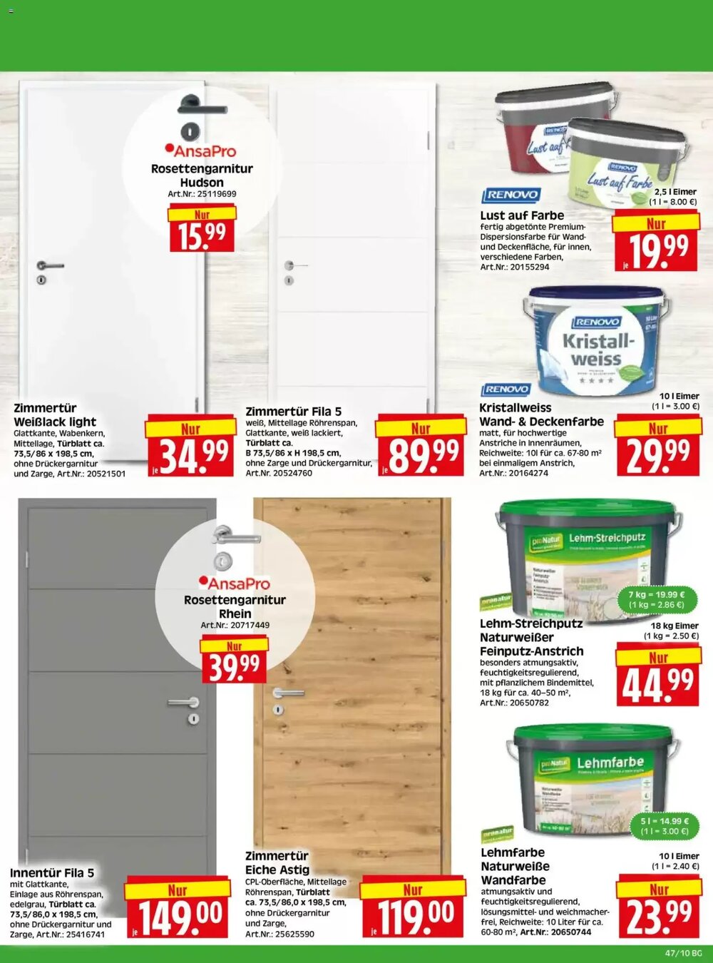 Herkules Baumarkt Prospekt (ab 17.11.2025) zum Blättern - Seite 10