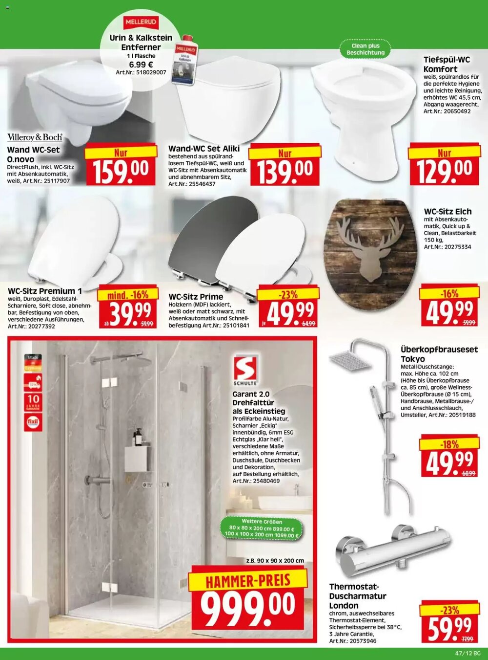 Herkules Baumarkt Prospekt (ab 17.11.2025) zum Blättern - Seite 12