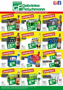 Getränke Fleischmann Prospekt (ab 17.11.2025) zum Blättern
