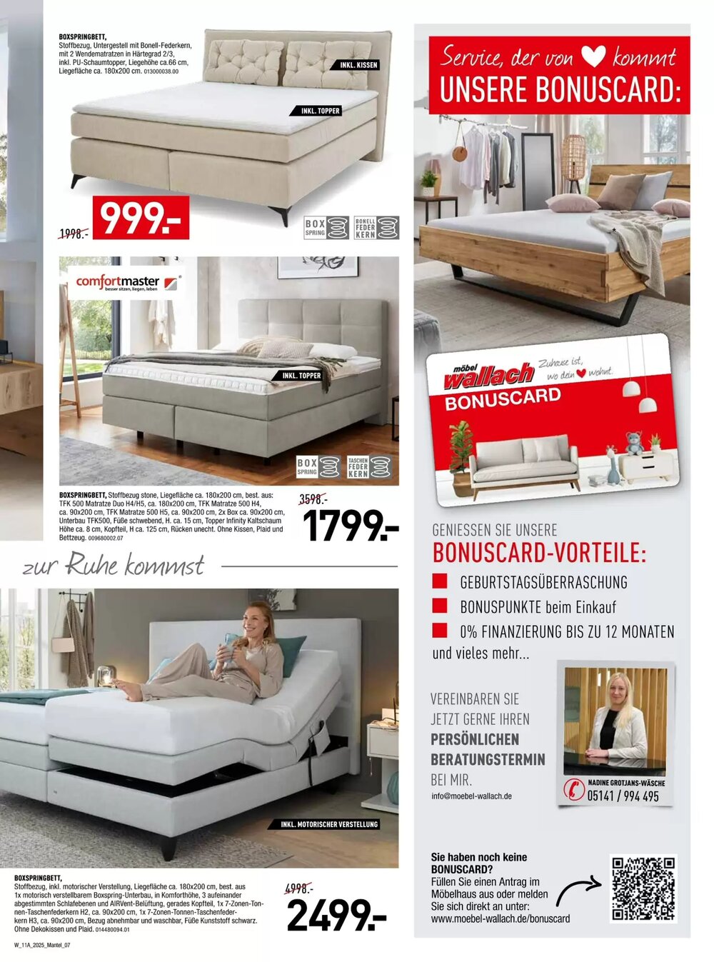 Möbel Wallach Prospekt (ab 17.11.2025) zum Blättern - Seite 7