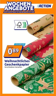 Action Prospekt (ab 19.11.2025) zum Blättern