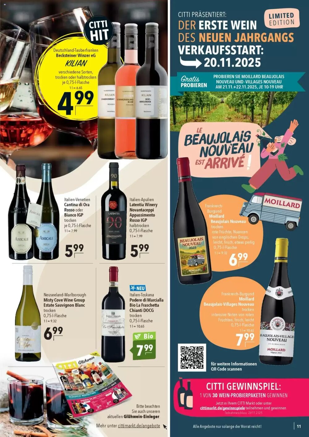 CITTI Markt Prospekt (ab 19.11.2025) zum Blättern - Seite 11
