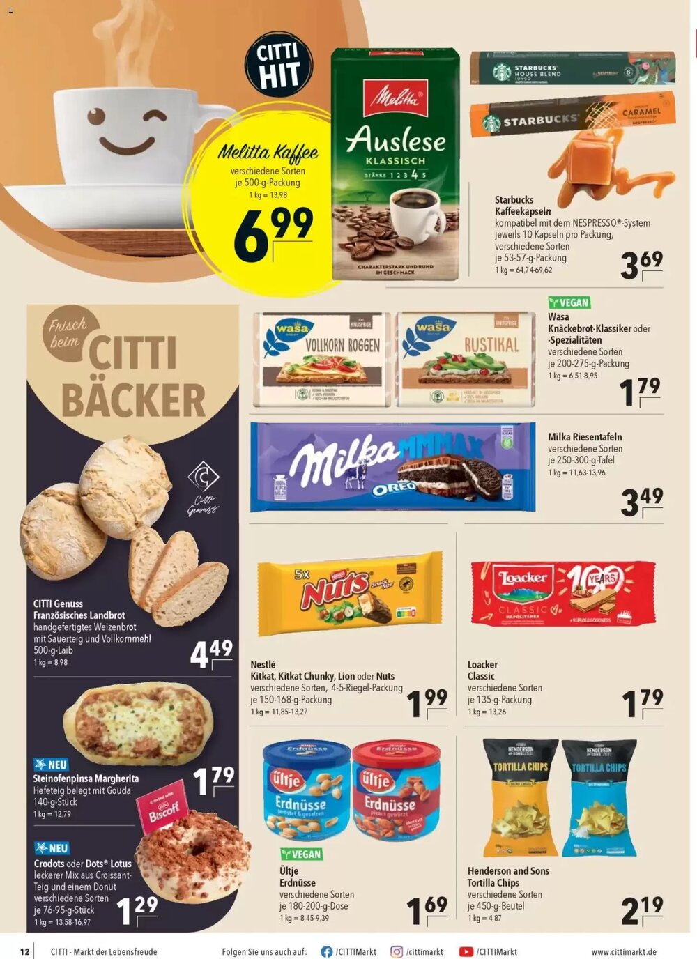 CITTI Markt Prospekt (ab 19.11.2025) zum Blättern - Seite 14