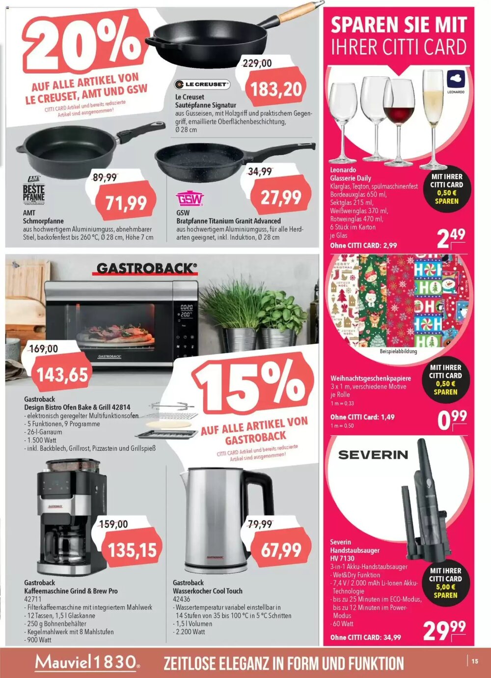 CITTI Markt Prospekt (ab 19.11.2025) zum Blättern - Seite 17