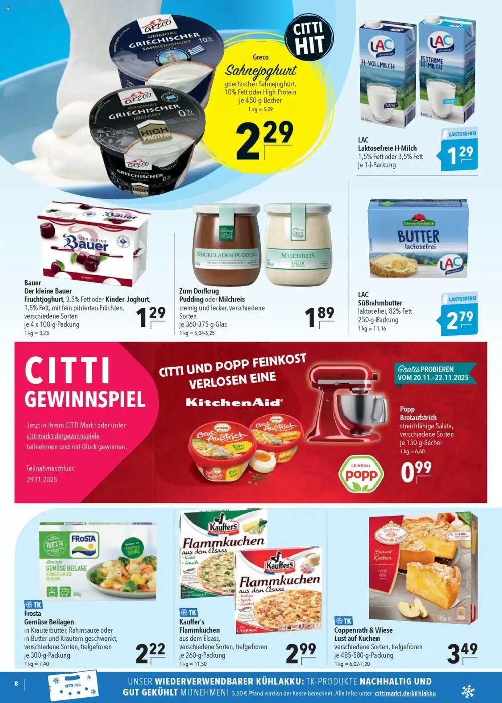 CITTI Markt Prospekt (ab 19.11.2025) zum Blättern - Seite 8