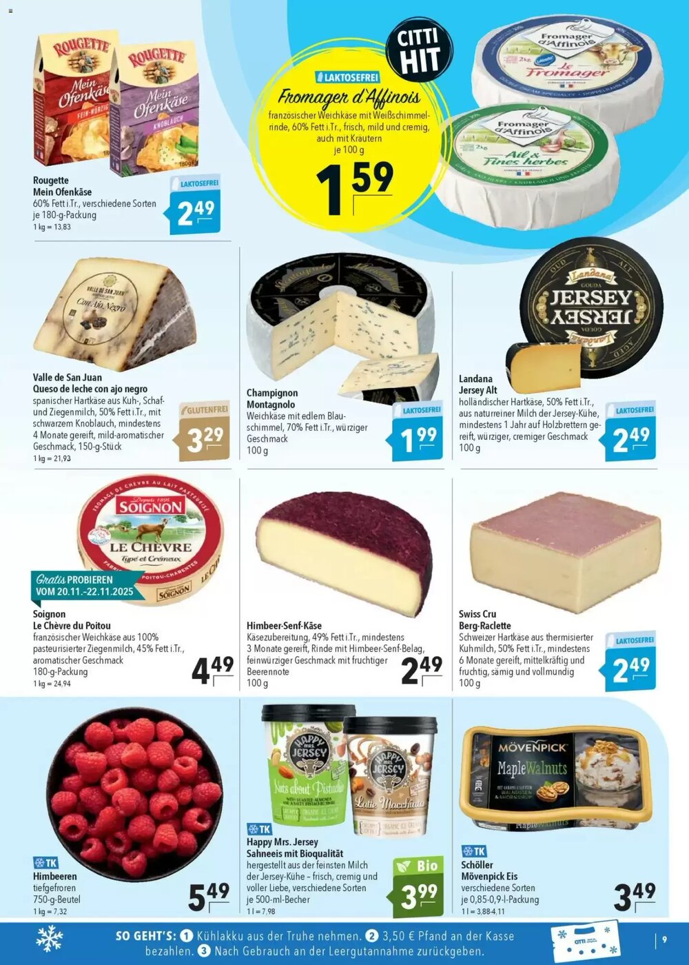 CITTI Markt Prospekt (ab 19.11.2025) zum Blättern - Seite 9