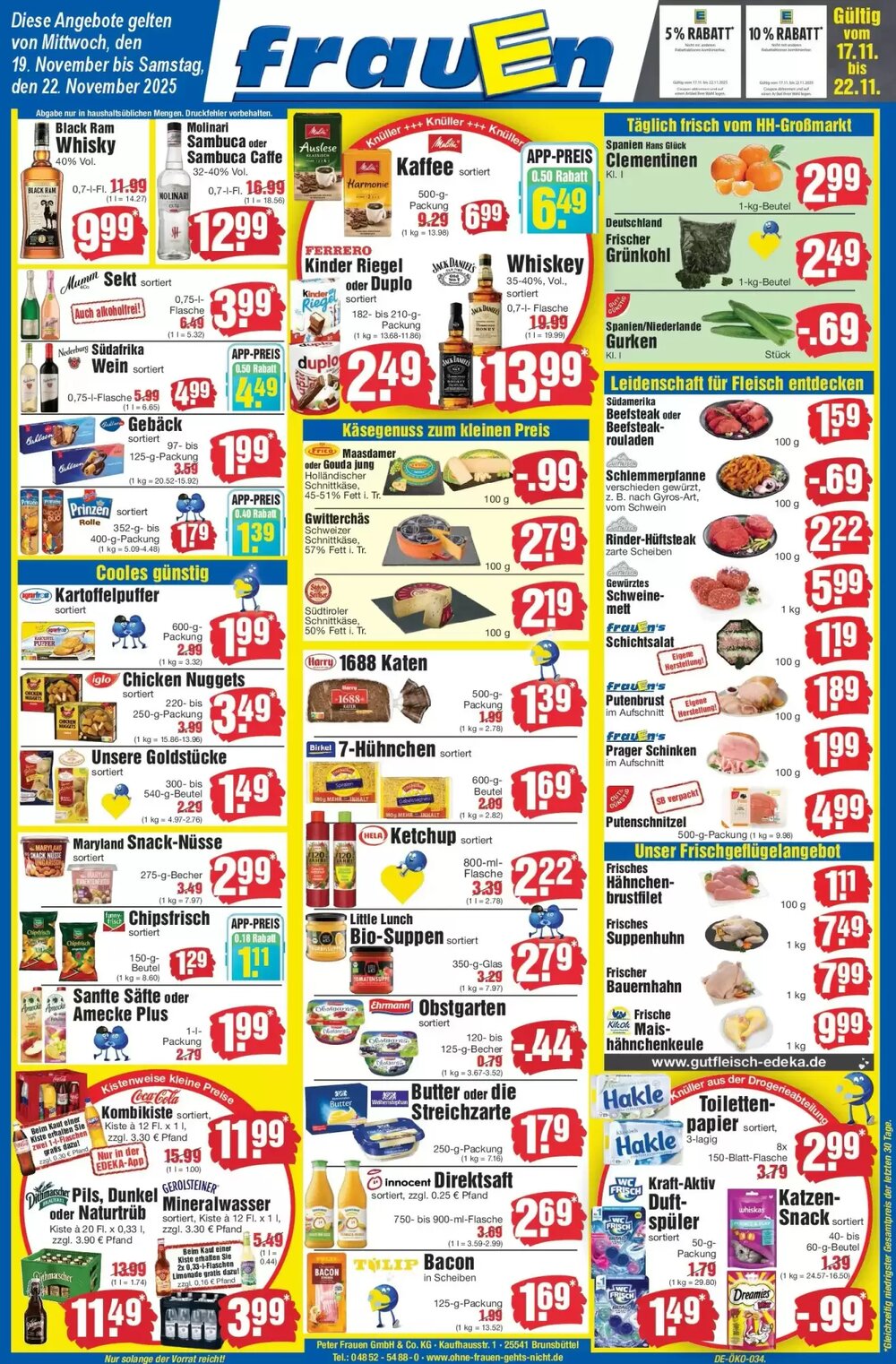 Edeka Prospekt (ab 19.11.2025) zum Blättern - Seite 1