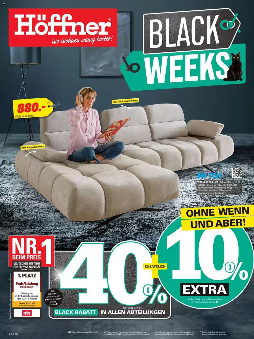 Höffner Prospekt (ab 19.11.2025) zum Blättern - Seite 1