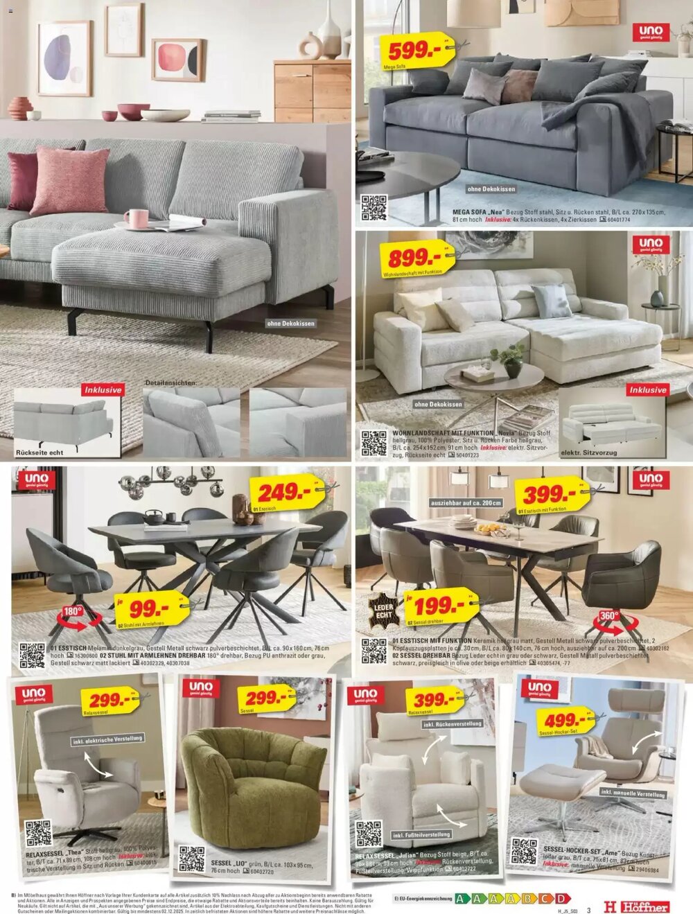 Höffner Prospekt (ab 19.11.2025) zum Blättern - Seite 3