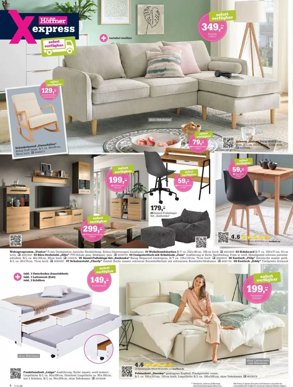 Höffner Prospekt (ab 19.11.2025) zum Blättern - Seite 4