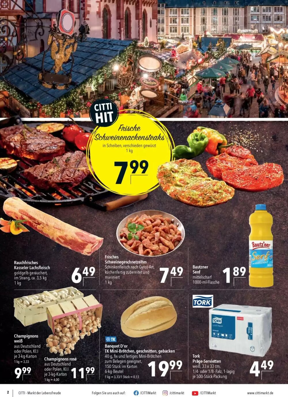 CITTI Markt Prospekt (ab 19.11.2025) zum Blättern - Seite 2