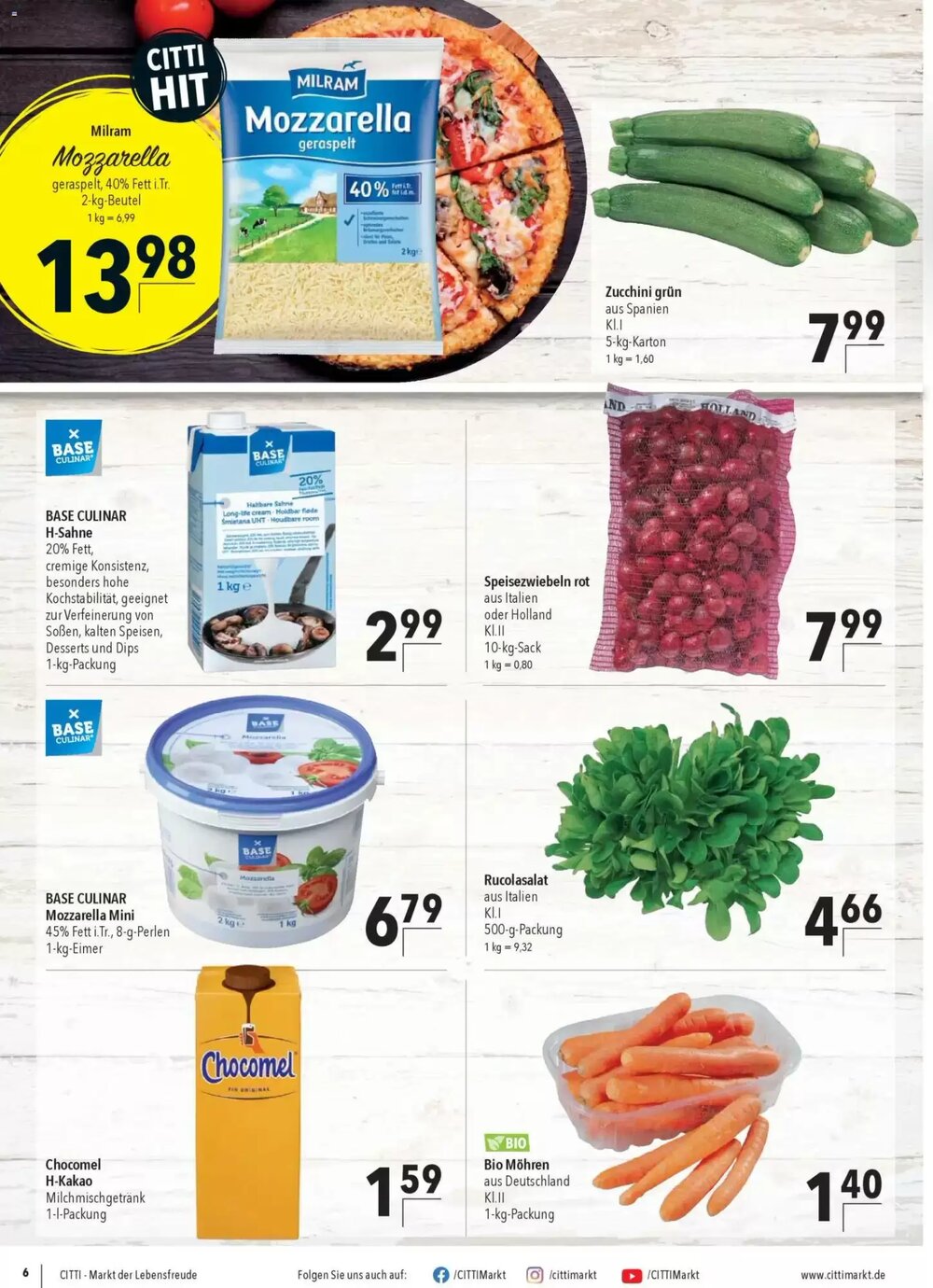 CITTI Markt Prospekt (ab 19.11.2025) zum Blättern - Seite 6